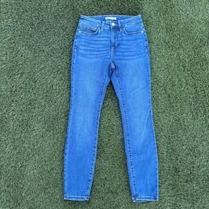 LC Lauren Conrad Women's Size 4 26x28 Skinny Jeans Blue Denim
